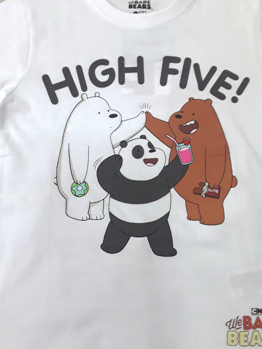 Paw Patrol Pijama pentru copii De vară Din bumbac White Grey