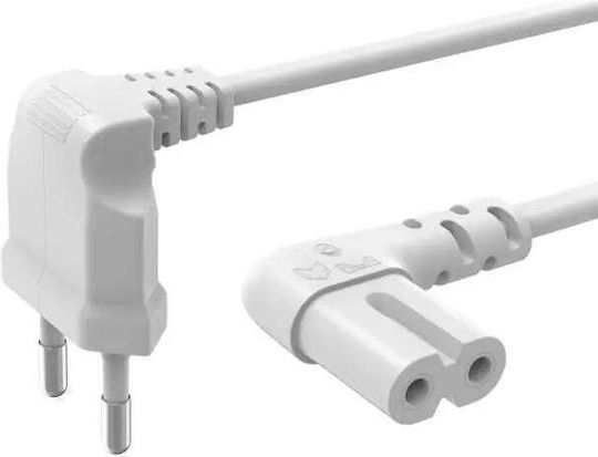 HAMA Euro - IEC C7 Kabel 5m Weiß (00221102)