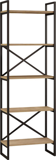 Bibliothek Dusan Sepet Eiche 58x30x175cm