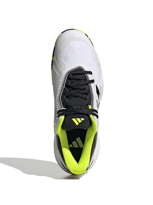 Adidas Solematch Control 2 Ανδρικά Παπούτσια Τένις Λευκά