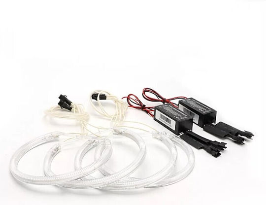Inele Angel Eyes pentru Far Auto 12V BMW E90 2004-2011 Alb Culoare 2buc