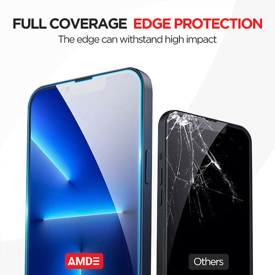 Amdetech 3D Tempered Glass 2buc (iPhone 12 mini)