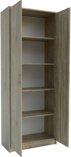 Milen Δίφυλλη Ντουλάπα 72.3x33.5x185.2cm Σονόμα