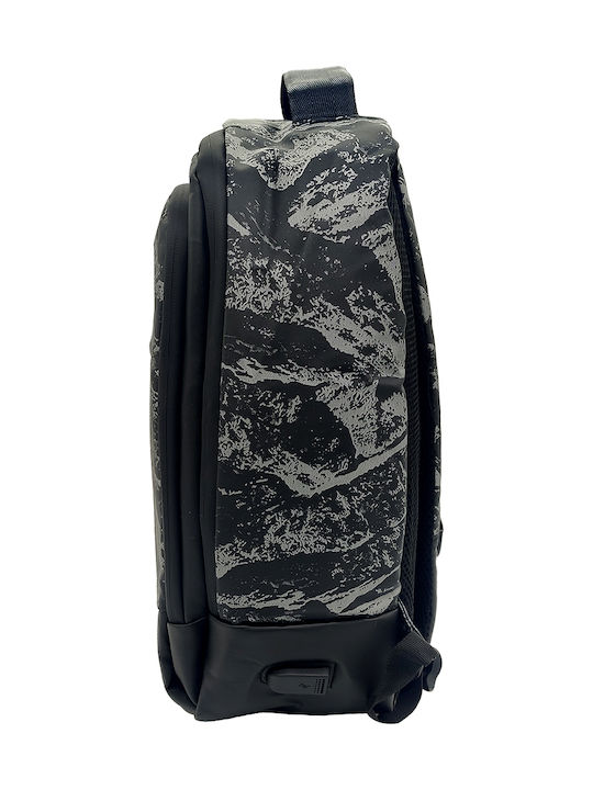 Gift-Me Backpack Αδιάβροχο Γκρι