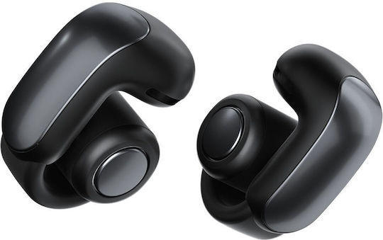 Bose Ultra Open Open Ear Bluetooth Handsfree Căști cu Rezistență la Transpirație și Carcasă de Încărcare Negru