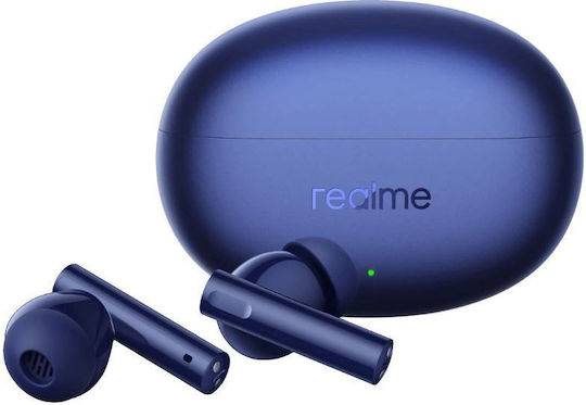 Realme Buds Air 5 Bluetooth Handsfree Ακουστικά με Θήκη Φόρτισης Deep Sea Blue