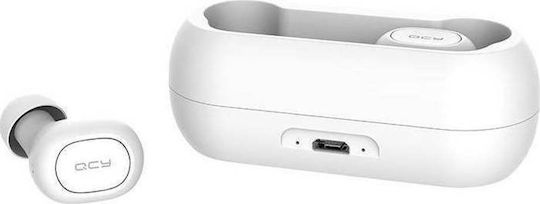QCY T1c In-ear Bluetooth Handsfree Earphones with Charging Case White