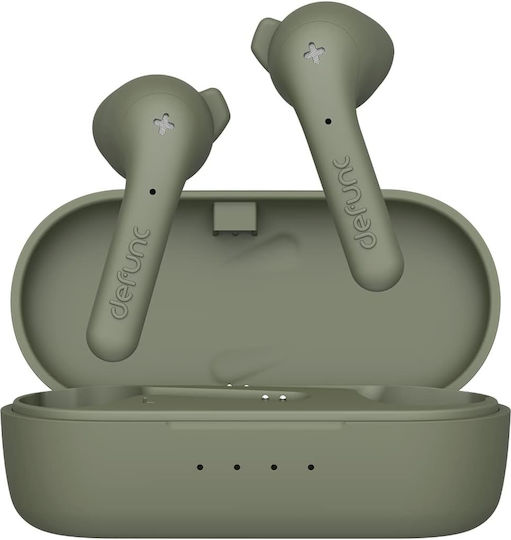 Defunc True Basic In-Ear Bluetooth-Freisprecheinrichtung Kopfhörer mit Ladeetui Grün