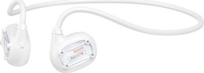 Remax Air Conduction Bluetooth Handsfree Earphones with Charging Case Whitά