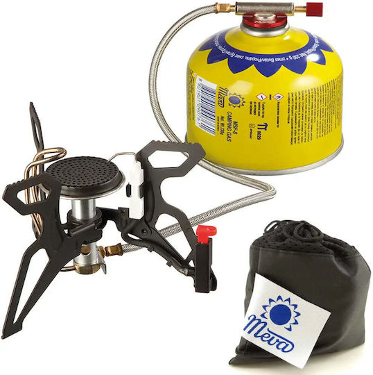 Meva Piezo Εστία Μαγειρέματος Υγραερίου για Camping 10.5x9.5x6εκ.