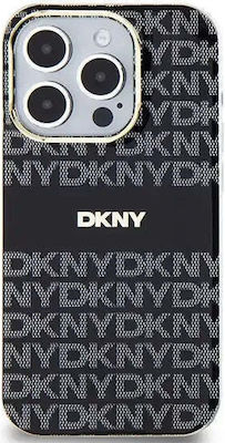 DKNY Umschlag Rückseite Kunststoff Schwarz (iPhone 13)