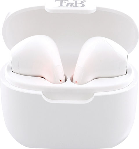 T'nB Feat 3 In-ear Bluetooth Handsfree Ακουστικά με Θήκη Φόρτισης Λευκά