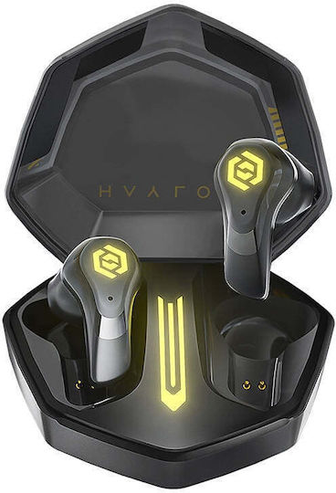 Haylou Tws In-ear Bluetooth Handsfree Ακουστικά με Θήκη Φόρτισης Μαύρα