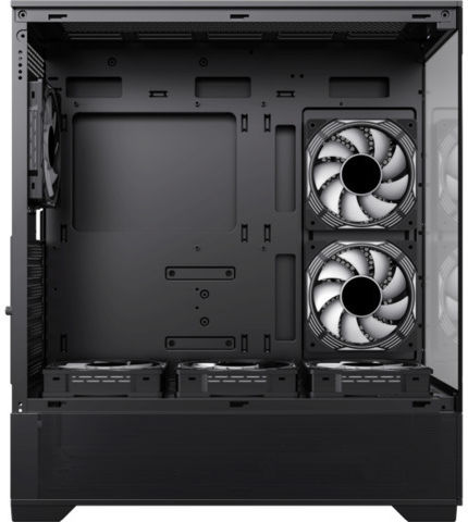 GameMax Vista AB Gaming Midi Tower Κουτί Υπολογιστή με Πλαϊνό Παράθυρο Μαύρο