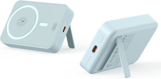 XO PR231 MagSafe Power Bank 10000mAh 15W cu Port USB-C Quick Charge 2.0 Alb
