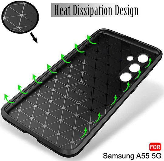 Techsuit Back Cover Silicon Negru (Google Pixel 9 / 9 Pro)