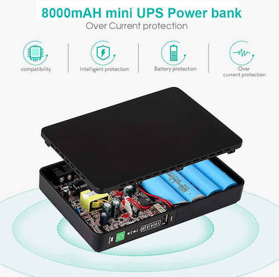 Power Bank 8800mAh 18W Μαύρο
