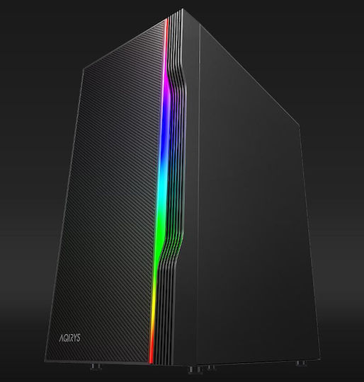 Aqirys Electra Midi Tower Κουτί Υπολογιστή Μαύρο