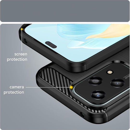Techsuit Carbon Silikon Honor 200 Lite Schwarz