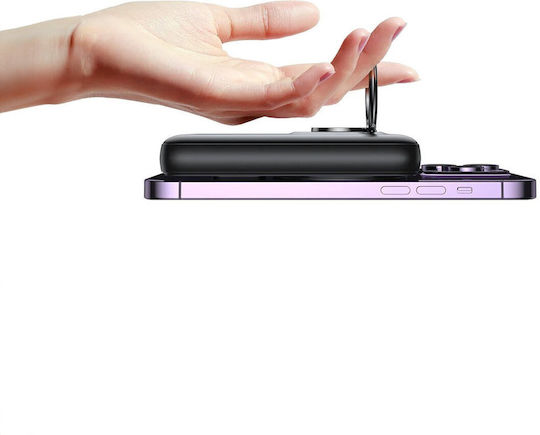 Joyroom JR-W050 MagSafe Power Bank 10000mAh 20W cu Port USB-A și Port USB-C Alb