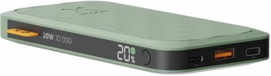 Xtorm Fuel Power Bank 10000mAh 20W Бързо зареждане 3.0 Зелен