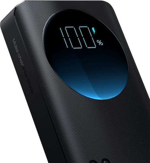 Joyroom JR-PBF01 Power Bank 10000mAh 30W Бързо зареждане 3.0 Черен