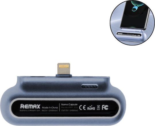 Remax RPP-576 Lightning Power Bank 3000mAh Blue