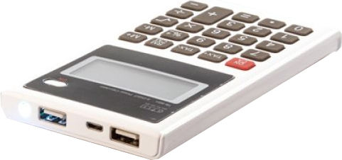 H3505123 Power Bank 6000mAh με 2 Θύρες USB-A Πολύχρωμο