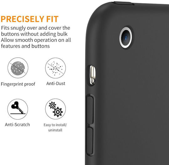 Tech-Protect Smartcase Flip Cover Μαύρη (iPad Air 2013 9,7")