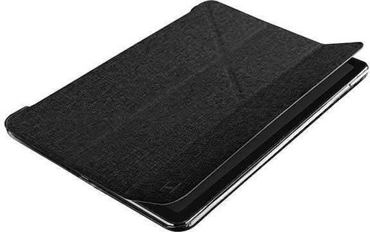 Uniq Yorker Kanvas Flip Cover Μαύρη (iPad Air 2020/2022)