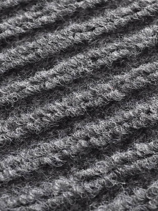 vidaXL Entrance Mats Carpet with Anti-slip Backing Gray 60x90cm 2pcs