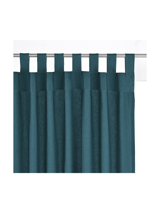 La Redoute Interieurs Curtain with Tab Top Green 324054697_9867_75 135x350cm