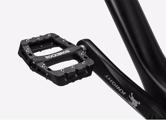 Rockbros Flat Bicycle Pedals Black