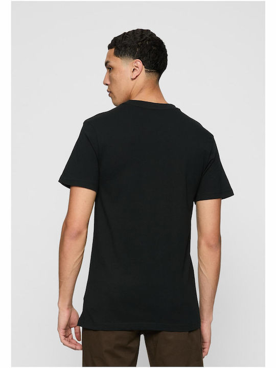 Merchcode Darth Vader Logo T-shirt Μαύρο Βαμβακερό Merchcode Darth Vader Logo T-shirt Μαύρο Βαμβακερό