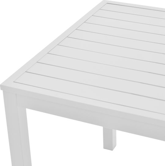 Klapptisch-Set für Kleine Außenbereiche Kliton - Azelie 3 Stück Weiß