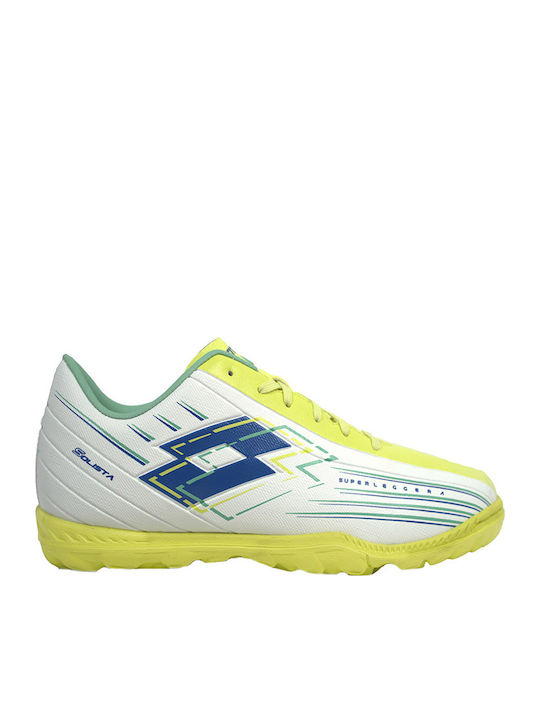 Solista 700 Viii TF Kids Soccer Cleats & Shoes with Turf White