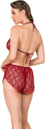 Moongirl 301 Love Set Babydoll Sexy Păpușă pentru copii Bordeaux