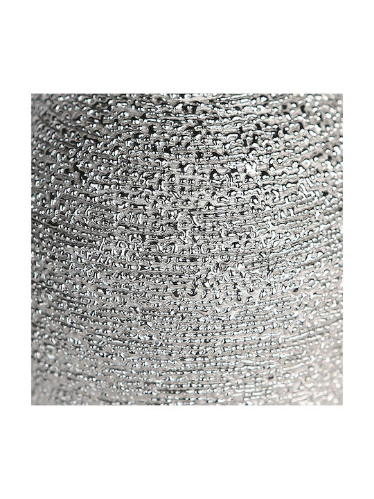 ArteLibre Decorative Vase Silver 9x9x15cm