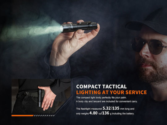 Fenix Rechargeable Headlamp LED IP68 with Maximum Brightness 1400lm