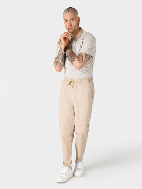 Pantaloni Elastic Brown