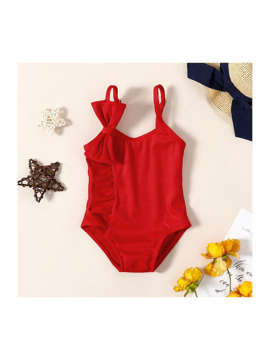 Kids Swimwear One-Piece Red