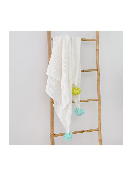 Cool Club Blanket Cot White