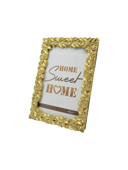 Ankor Frame Plastic 15cmx20cm with Gold Frame