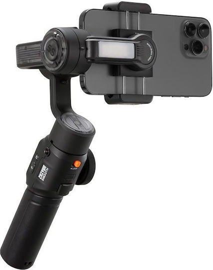 Zhiyun Smooth 5S AI Phone Gimbal with 3 Axis Stabilization and 26 Operating Hours Black