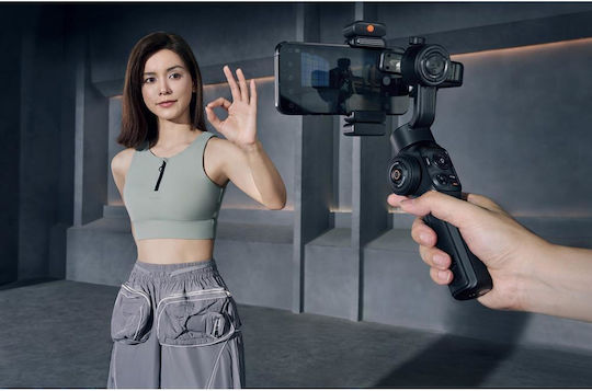 Zhiyun Smooth 5S AI Combo Phone Gimbal with 3 Axis Stabilization and 26 Operating Hours Black