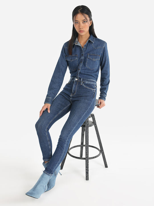 Hochgebirge Damen Jeans Hosen in Skinny Passform