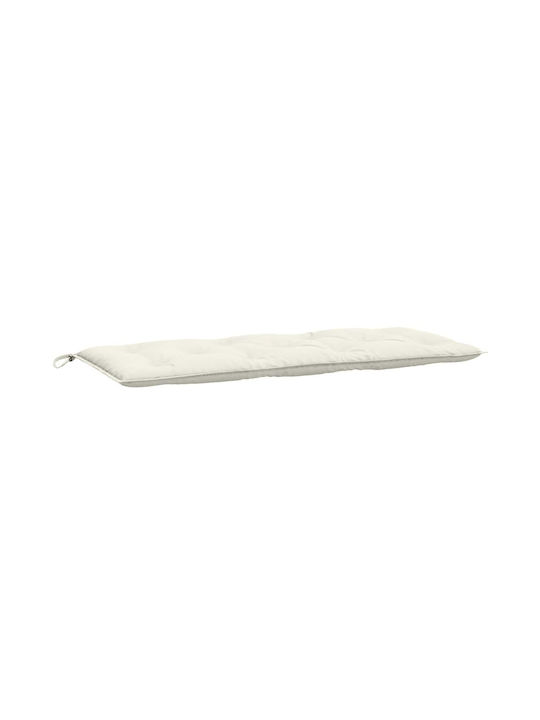 vidaXL Garden Bench Cushion with Backrest Beige 2pcs 50x120cm