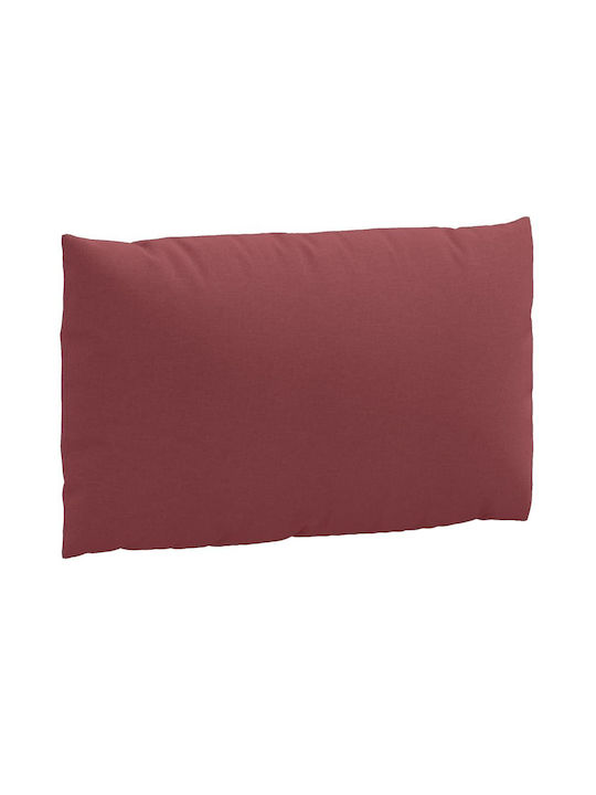 vidaXL Perna Scaunului De Grădină Cu Spătar Bordo 2 Buc 60x98 Cm