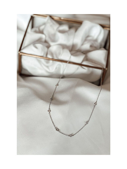 Ania Kruk Glamour Silver Necklace Syzns0090