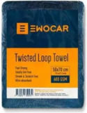 Ewocar Lavetă Microfibră Uscare pentru Corp Auto 600gsm Albastru 70x50cm